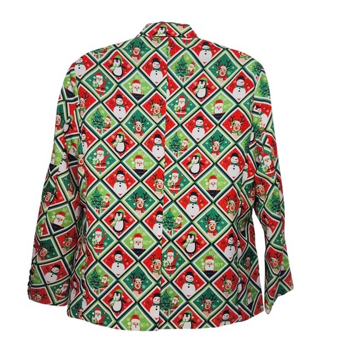 Giacca Blazer Uomo You Look Ugly Today Natale Festività Babbo Natale Brutto L - Foto 10 di 10