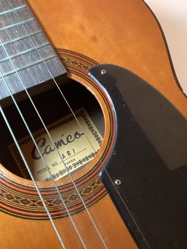 Cameo CAMICO Model AS1 Acoustic Guitar MISSING ONE STRING VG COND NICE! L@@K! - Picture 4 of 13