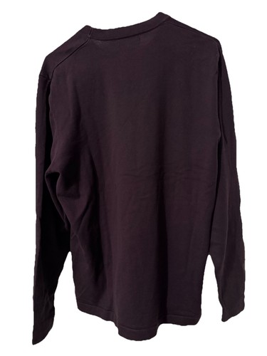 ZARA MAN Jumper Top Sweater Aubergine Purple - Mens Size M - Picture 2 of 3