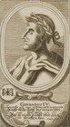 Konrad IV. (HRR), Staufer, um 1780, Radierung Figürlich Unbekannt (18.Jhd)