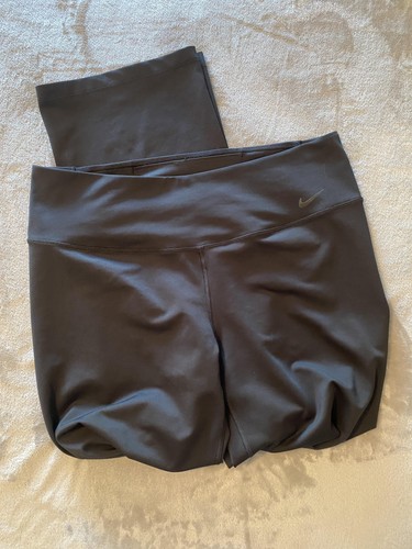 Pantalones Nike Dri-FIT para mujer talla 2XL negros entrenamiento de yoga pierna recta tiro alto