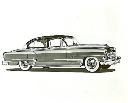 1953 DeSoto Firedome 4-Door Official 8x10 Original Photo