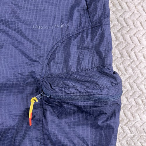 Outdoor Voices Nylon Cargo Windbreaker Hose Damen Gr. XL (34x29) dunkelblau - Bild 5 von 14