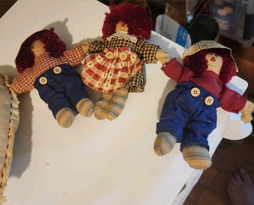 Primitive Herz Raggedy Ann Girlande. 32 zoll - Bild 6 von 6