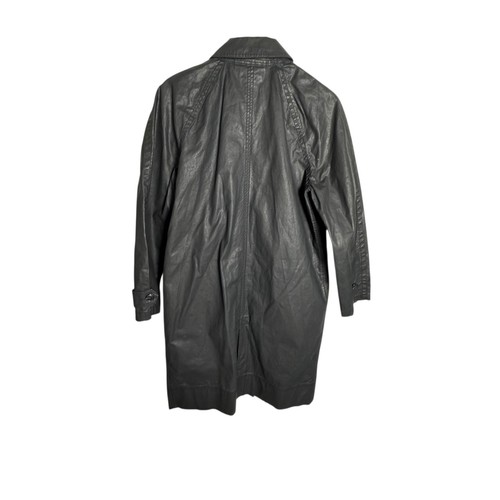 GAP Workforce Collection Mac Coat women Size Large Dark Navy Water Resistant NWT - Picture 4 of 9