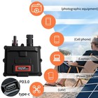 Tall Power 65W Solar Device PD3.0 Transportable Impermeable Pliable Panel For