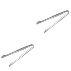 2 Pieces Small Tongs for Serving Food Sugar Cube Lebensmittelclips