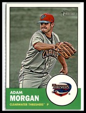 Adam Morgan 2012 Topps Heritage Minor League #128 Clearwater Threshers