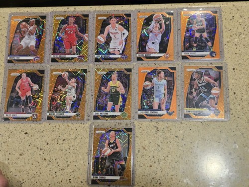 2024 WNBA Prizm 29 Card Orange Velocity Vet Lot - Picture 2 of 12