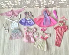 Barbie & Others Doll Clothes & Accessories Lot Assorted 1990s Vintage