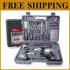 44PCS 4V Cordless Screwdriver Tool Kit Set Pink Co
