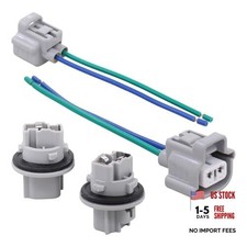 2Pcs Turn Signal Socket Plug and Connector Pigtail Harness Wiring for Toyota