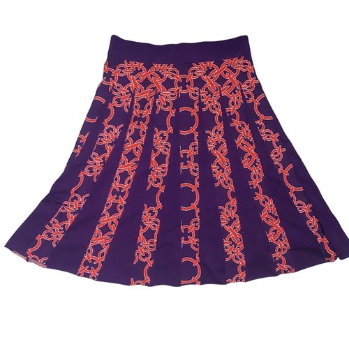 Neu mit Etikett 7th Avenue New York & Company Damenrock Größe XXL lila/orange - Bild 6 von 7