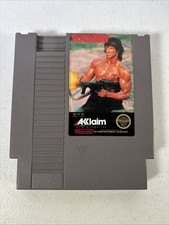 NES Rambo, 1988 Tested Original Owner Cartridge/Sleeve/Manual 