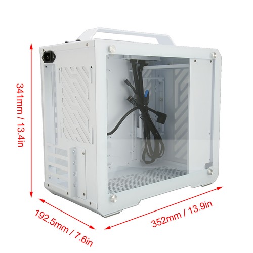 Computer Case Small Portable Side Transparent Multifunctional Computer Cas AM - Picture 18 of 24