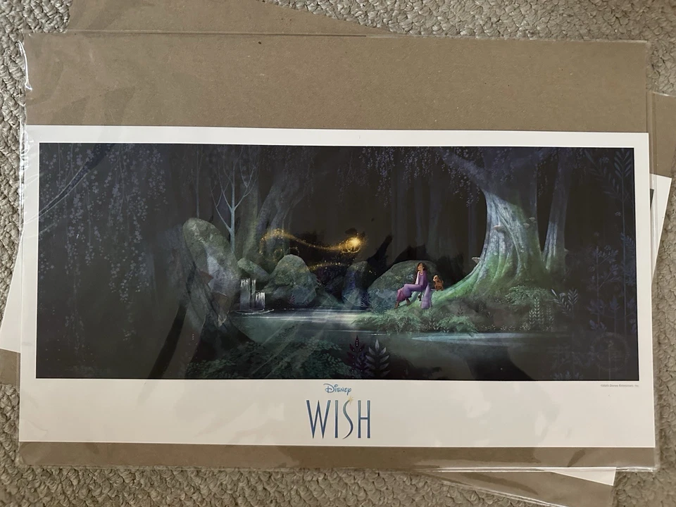 Nuevas impresiones artísticas de Disney D23 - Lote de 5 Foto 2 de 4