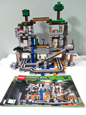 LEGO Minecraft: The Mine (21118) 100% Complete w/Manual, Box, & Minifigures
