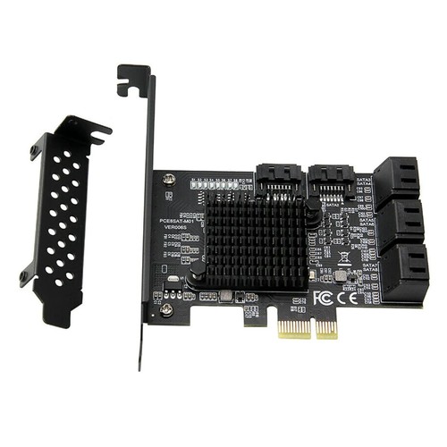 PCI-E Express to SATA 3.0 8 Port Expansion Controller Adapter Card 6G - Afbeelding 2 van 10