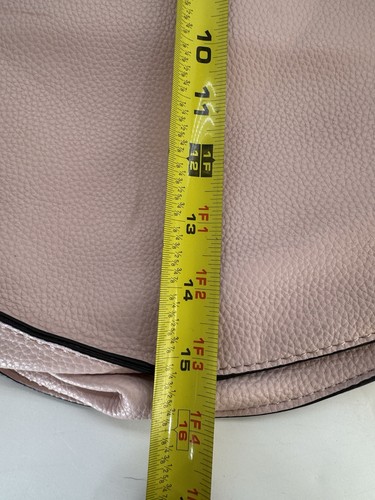 Tahari Marke 15" Runde Verstellbare Umhängetasche Handtasche Tasche Rosa - Bild 5 von 12