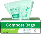 Compost Bags, Compostable Trash Bags 2.6 Gallon Compostable Bags 100 Count Small