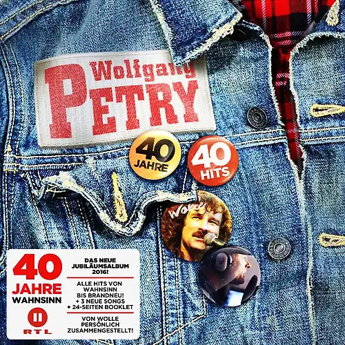 Wolfgang Petry - 40 Jahre - 40 Hits - Bild 1 von 1