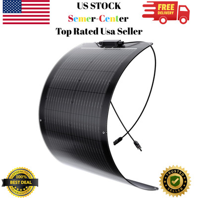 50 watt Solar Panel, 23% High-Efficiency Lightweight 12V 50W 182 PERC IP68