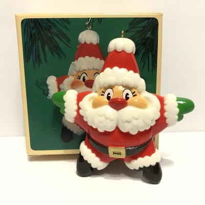 1984 Hallmark Santa Star Christmas Keepsake Ornament