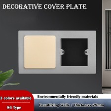 Universal Wall Panels Plastic Switch Socket Frame  Electrical