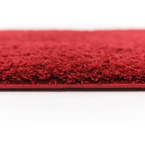 Studio Einfarbig Shag Rot Vorleger Weich Plüsch Indoor Teppich für Wohnzimmer Schlafzimmer - Bild 3 von 6