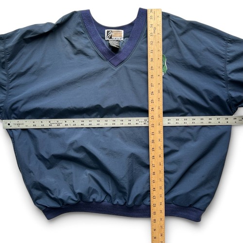 Vintage Jantzen Golf Pro Embroidered Windbreaker Pullover Jacket Spellout XL 90s - Picture 10 of 10