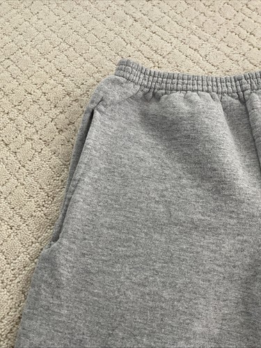 Hanes Pantalone Felpa Grigio Bambina Fascia Elastica, Tasche M(8-10) - Foto 7 di 9