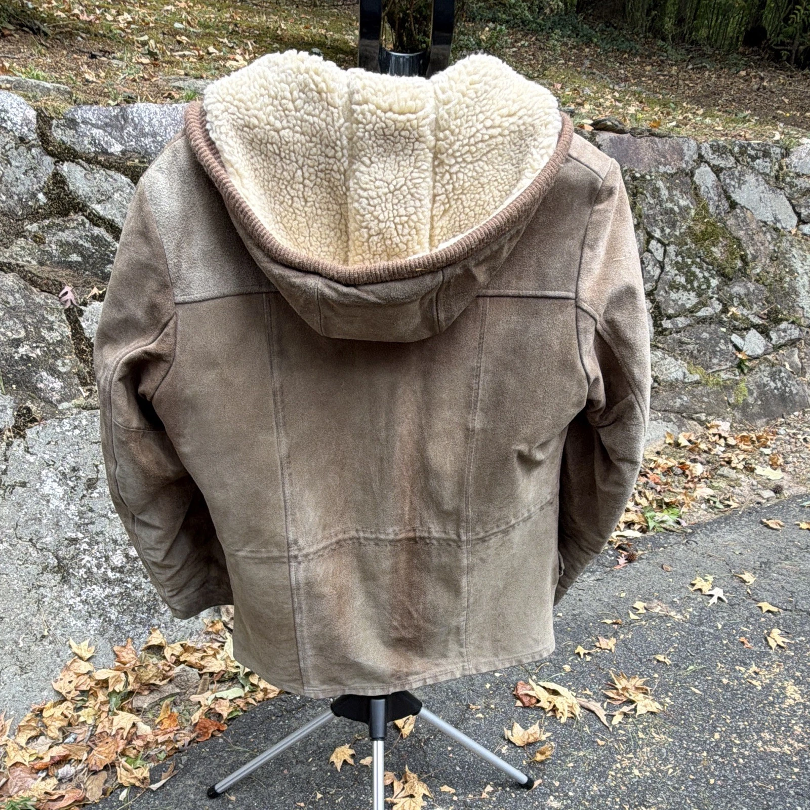 Vintage Robert Lewis “ Robert’s Idea” Suede Coat - product detail image 5