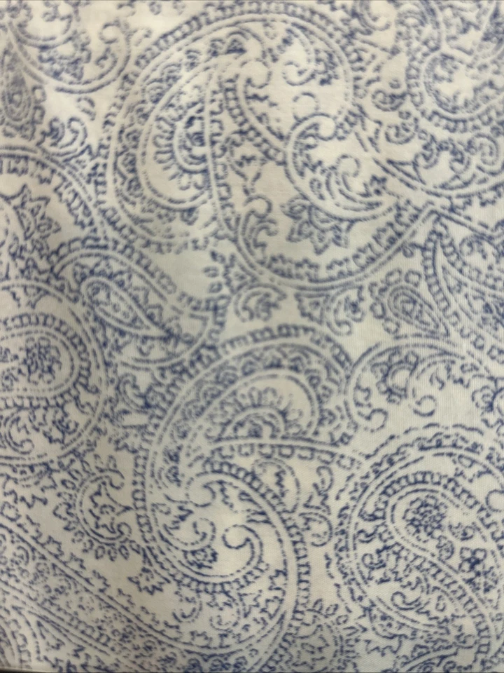 Juego de sábanas 4 piezas algodón Lauren Ralph Lauren Soma azul cachemir Foto 4 de 4