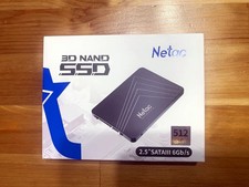 Netac 512GB Internal SSD 2.5'' SATAIII 6Gb/s Solid State Drive
