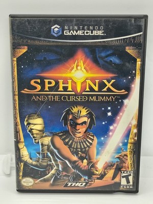 Sphinx and the Cursed Mummy (Nintendo GameCube, 2003) - No Manual