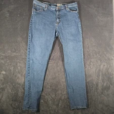 Wrangler Relaxed Bootcut Jeans Mens Size 38x32 Medium Wash Denim Classic