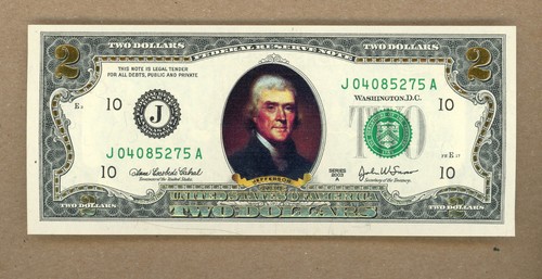 2003 A United States Kansas City $2 Dollar Colorized - Picture 1 of 4