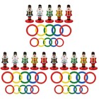  Set of 3 Ring Toss Game Throwing Toys Christmas Parent-child Interactive