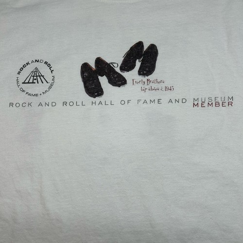 De Colección Rock And Roll Salón de la Fama 'Sole of Rock' Miembro T Adulto L Blanco Gildan - Imagen 5 de 11