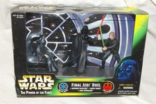 Star Wars Power of the Force Final Jedi Duel Darth Vader Luke Action Figures NEW