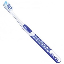 Reach Total Care Adult Soft Floss-Clean Toothbrushes 72/Box Touchpoint Grip