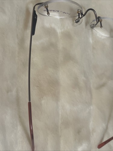 Hush Puppies Rimless Frames New Never Filled 47-21-135 BR HP352 BF 017403 Bronze - Picture 5 of 11