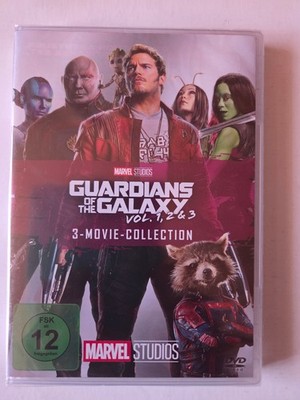 MARVEL STUDIOS GUARDIANS OF THE GALAXY - 3-MOVIE-COLLECTION - DVD; NEU; OVP