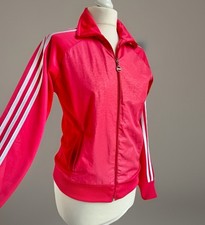 ADIDAS Training Sport Jacke Sweater Pullover Firebird Pink TrackTop Vintage 38/M