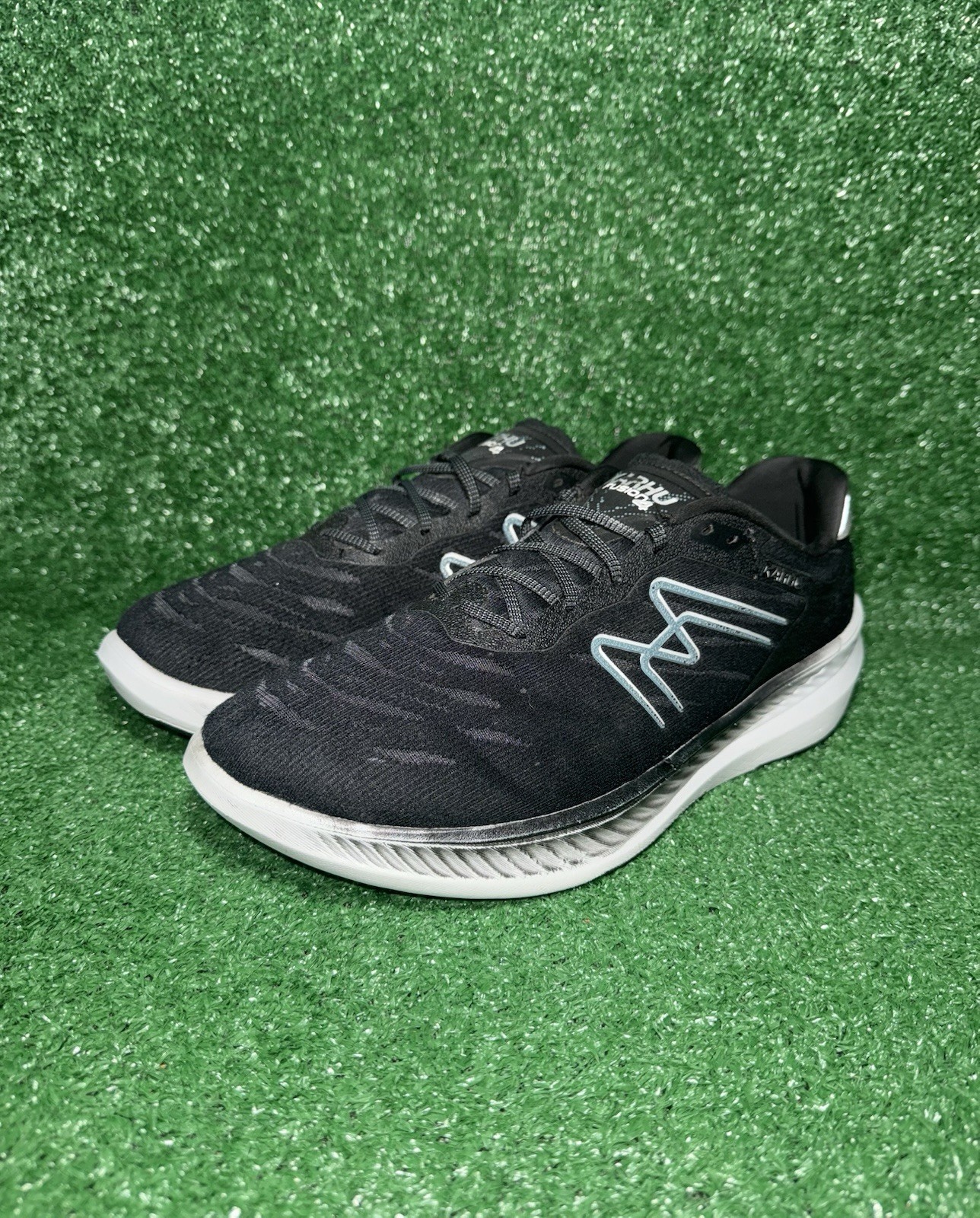 Karhu Fusion 4.0 Men Size 13 F101812 Black White Running Shoes Athletic Sneakers