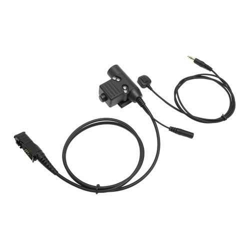 U94 PTT mikrofon palcowy zestaw głośnomówiący adapter PTT do XiR P6600 P6620 DP2400 FY - Zdjęcie 19 z 22