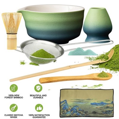 Matcha-Set, Keramik-Matcha-Set,Matcha-Starter-Set für die Matcha-Teezeremonie