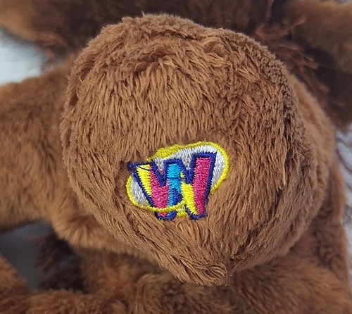 Ganz Webkinz Perro Marrón 9" Peluche Cachorro Peludo Peluche HM195 Juguete Sin Código - Imagen 9 de 10