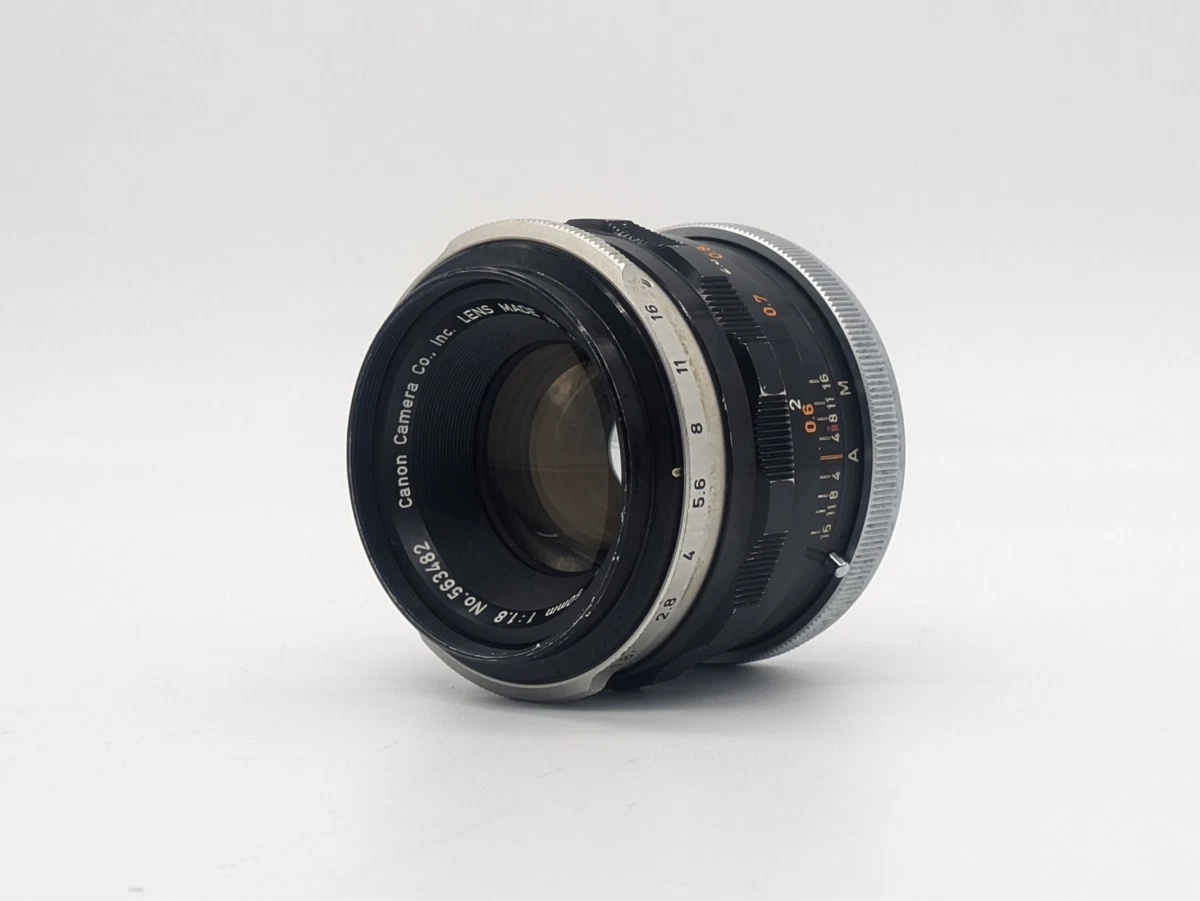 Canon f/1.8 Camera Lenses FL 50mm Focal for sale - eBay