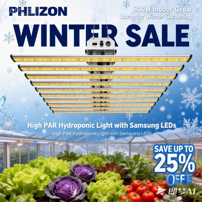 BAR-8000W Samsung LED Grow Light Spider Bar Full Spectrum Commercial Indoor Grow